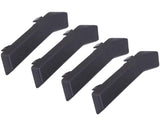 4 Pieces Left Side Running Board Step Pad Grip Cover for Ford F150 2015-2022, Replaces FL3Z16491DA, V1189-LC-QP-00791