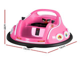 Kids Ride On Car Bumper Electric Ride On Cars Light Remote Angry Birds Sticker Pink RCAR-BUMPER-PK