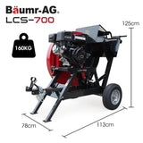 Baumr-AG LCS-700 Portable Log Circular Saw, 15HP, 270mm Cut Depth V219-SAWTWDBMP7CA