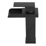 G1/2 Cold Hot Mixer Water Tap Black Faucet with Long Handle for Bathroom Hotel Homestay V1294-YM0710-3112210077111