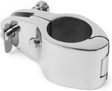 (Set of 2) Stainless Boat Bimini Top Hinged Jaw Slide 1" 25 mm V1259-DP01-A-1415