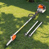 Gas Pole Saw, 43CC 2 Stroke Gas Powered Pole Saws 25.4 cm Cutting Bar, Cordless Tree Trimmer V952-ECCYJCS10INCBN4B0002V0