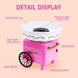 Electric Fairy Cotton Candy Maker Pink Floss Home Machine Sugar for Kids Party V201-W12783855