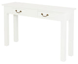 2 Drawer Straight Leg Sofa/Hall Table V199-ST002KLWH