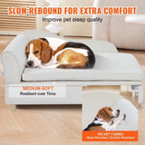VEVOR Pet Sofa, Dog Couch for Large-Sized Dogs and Cats, 36x23x16 inch Soft Velvety Dog Sofa Bed, 50 V952-BYCWSFBYZFXDGNAWQV0