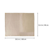 Khaki Fire-Resistant Mat for Outdoor Camping, Fireplace, Grill, and Barbecue Rack V1369-AZ3-W-09023