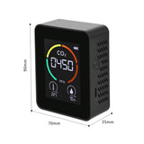 Air Quality Monitor CO2 Air Detector Carbon Dioxide Detector Temperature Humidity Sensor Real Time V1294-YM0901-H40551B