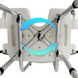 Orthonica Shower Chair with Adjustable Armrests SHC-MAS-040-15L