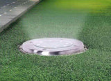 12x Solar Powered LED Buried Inground Recessed Light Garden Outdoor Deck Path V63-831721