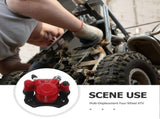 Red Hydraulic Rear Disc Brake Caliper for ATV, High Performance Motorcycle Brake Replacement V1192-AZ-W-29849