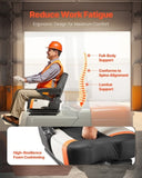 VEVOR Universal Forklift Seat Fold Down Tractor Suspension Seat Adjustable Back V952-CCZYCGKAQDFSE1JQDV0