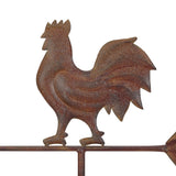 Weather Vane Stake w Rooster 125cm V637-03811VNE