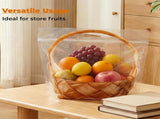 100 Pack Clear Plastic Bread Bags with Handle, 12.5 x 10.4 Inch Large Zipper Toast Bag, Portable V1259-DP01-A-950