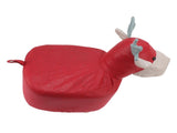 Animal Footstools Prevent Slip Cute Cartoon Giraffe Shape Soft Small Kids Stools for Home Red V1294-YM0703-3116230000311