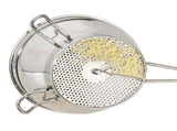Stainless Steel Potato Blender Kitchen Potato Masher with 3 Ricing Discs Vegetable Blender V1294-YM0717-10137982