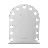Embellir Makeup Mirror 40x50cm Dressing Vanity LED Bulb Light with 5x Magnification White Arch MM-E-FRAMELS-4050LED-AR