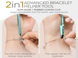 Bracelet Helper Tool with Hook - Fastener Helper Tool for Bracelet, Necklace, Jewelry, Watch V1258-DP02-F-722