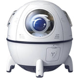 Astronaut Spaceship Humidifier with Night Light, Mini Mist Maker for Bedroom & Babies Room V1263-JX-3804