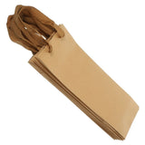 10Pcs Strong Brown Paper Wine Bag for Wine Bottle Carrying with Wear Resistant Design V1370-AZ4-14629