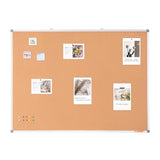 48"x36" Large Cork Board Wall-Mounted Bulletin Board with Pin Board Perfect for School, Home, V952-RMB48X36WLBKMTG00V0