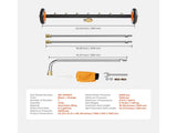 24" Pressure Washer Undercarriage Cleaner, Stainless Steel Surface Cleaner for Pressure Washer, 4000 V952-GYQXJBMQJQZGQLB0WV0