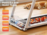 Everfit Treadmill Electric Home Gym Fitness Exercise Fully Foldable 450mm White TMILL-CHI-450-M610-WH