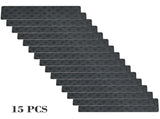 Chmadoxn 4-Piece Non-Slip Stair Treads, Self-Adhesive Striped Carpet Mats, Absorbent & Quiet Step V1189-WXFWAL-20260326-02652