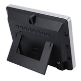 Weather Forecast Station Wireless Indoor Outdoor Touch Digital Time RF Sensing Hygrograph with Clock V1294-YM0901-3111240135911