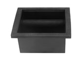 Coffee Knock Box Grounds Disposal Bin Bottomless Embedded Oblique Mouth Stainless Steel V1294-YM0523-3118220002711