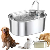 The Doggy Fountain, Quiet Floor-Standing Automatic Pet Fountain for Dogs & Cats, Cordless Dog V1107-136-09238