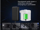 Outdoor Camping Digital Electric Air Pump, 5200mAh Built-in Battery, for Air Mattresses and Swim V1265-AU-054-HEI