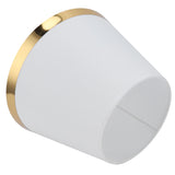 Fabric Lamp Shade European Style Modern Lampshade for E27 Table Lamp Floor Light SuppliesPX129 White V1294-YM0901-3119210143014