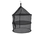 Drying Rack 3 Layers Folding Fish Mesh Foldable Hanging Drying Fish Net for Fish Fruit Vegetables V1294-YM0901-3117240229411