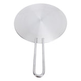 Stainless Steel Heat Diffuser Converter with Detachable Handle Round Induction Adapter Plate for Gas V1294-YM0901-3118240153913