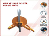 Car Vehicle Wheel Clamp Lock Heavy Duty Anti-Theft Security Device V63-818263