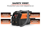 ROSSI 160 Amp Inverter Arc MMA Stick DC Welder, Portable Welding Machine, 15A Plug V219-TOLWDRROBM16