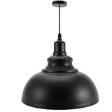 E27 Metal Chandeliers Hanging Ceiling Light Pendant Lamp Shade Fixture Black V1294-YM0901-ZM01710-01