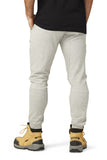 Caterpillar Track Pants Trackies Work Casual Gym Slim Fit w Hem Joggers - Grey - M V563-1850026-GREY-M