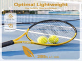Everfit 27 Inch Tennis Racket Lightweight Racquet for Beginner Adult Players TR-FASTCRTL-GD