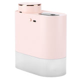 450ml Mini USB Humidifier High Capacity Double Spray Humidifier with Light for Bedroom OfficePink V1294-YM0523-3113210239112