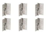 6 Set Flag Hinge Door Furnitures Silent Bearing Butt Hinge Household Hardware Accessories V1294-YM0901-3114200082011