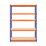 Giantz 1.8M Garage Shelving Warehouse Rack Pallet Racking Storage Shelve Blue WR-E-12X18-BO