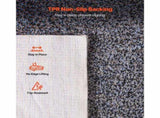 Indoor Plush Area Rugs, 2.44 x 3.05m Plush Carpet, Area Rugs Furry with Long Plushs Pile, Thick & V952-JXDDTSSCR8X1HTYN7001V0