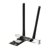 Mercusys MA80XE AX3000 Wi-Fi 6 Bluetooth 5.2 PCIe Adapter, 2402Mbps 5 GHz, 574Mbps 2.4GHz V1202-V2-NWMS-MA80XE