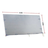 4.3m Caravan Privacy Screen Side Sunscreen Sun Shade for 15' Roll Out Awning V63-823581