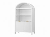 Artiss Buffet Sideboard Cabinet Pantry 180CM Arched Storage Bookshelf White FUR-Z-SID180-ARCH-WH-AB
