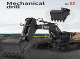 HUINA 1/14 22CH RC Alloy Excavator Construction Engineering Vehicle Toy Gift V610-TOY-RC-HN592
