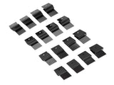 16PCS Hurricane Windows Fit 1/2 Inch Thick Plywood Stainless Steel Reusable Hurricane Board Up V1294-YM0901-3114240061111
