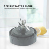 For Nutri Ninja Extractor Blade - 7 Fin Connection Replacement Blender Parts V238-SUPDZ-24979726662