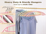 Clothes Hanger 14 Pack, Sweater Hangers No Shoulder Bump, 16.5 inch Wide Heavy Duty Coat Hangers for V1258-DP02-WO-186